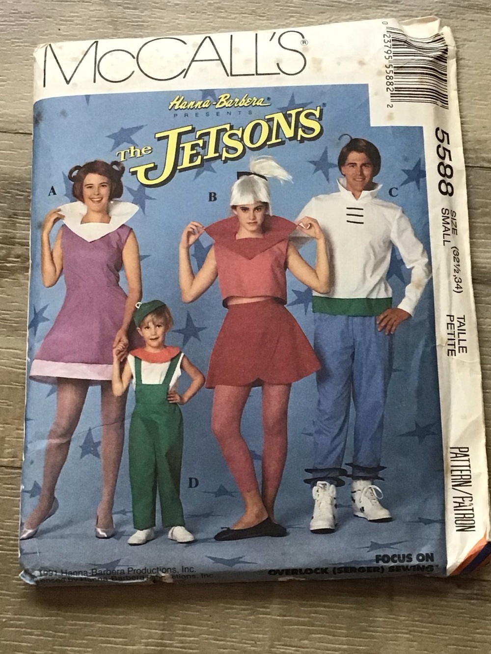Vintage Hanna-Barbera Jetsons Sewing Pattern